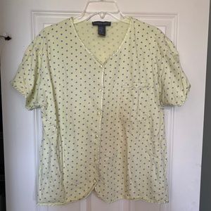 Katelyn Court Pajama Top, size medium